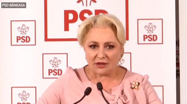 Viorica Dăncilă a LIPSIT de la ședința senatorilor PSD: "Nimeni nu m-a anunţat"