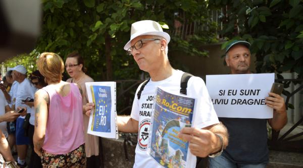 Protest incredibil. Oamenii ies în stradă să ceară ELIBERAREA lui Liviu Dragnea: "Asta nu e dreptate"