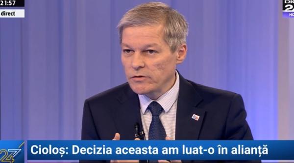 Dacian Cioloş: "Barna are toate ŞANSELE să devină PREŞEDINTELE României"
