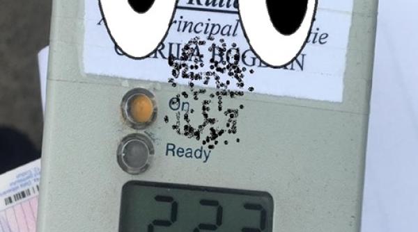 Șofer BEAT, ironizat de polițiști. "Mergea pe mai multe cărări decât străzile din intersecţie"