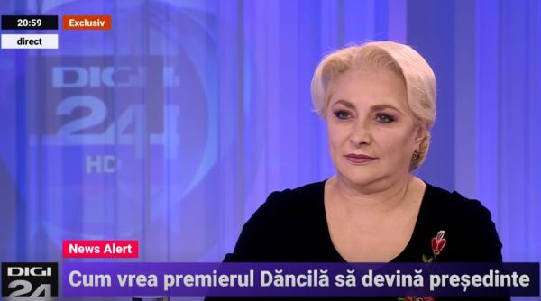 Viorica Dăncilă: "Este o DEMISIE de ONOARE"