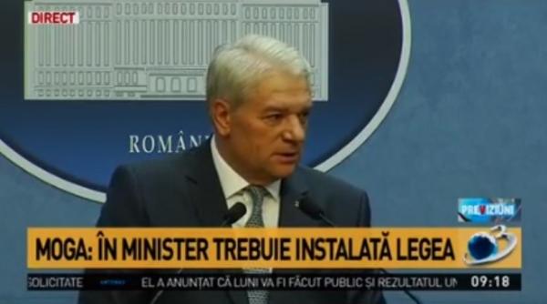 Nicolae Moga, primul discurs la Ministerul de Interne: "Nu am vrut să ocup această funcţie"