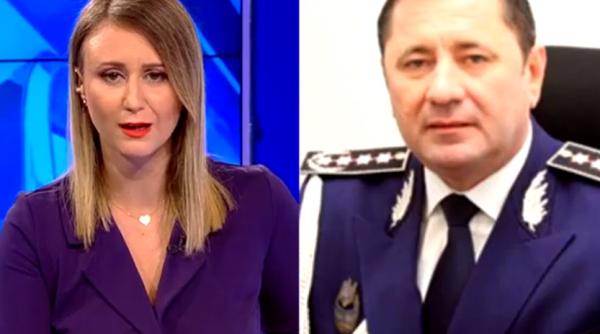 Șeful Poliției Române, întrebat despre crimele de la Caracal: „Alo, nu vă aud!”/ „Nu-mi închideți! Vă vede o țară întreagă!”