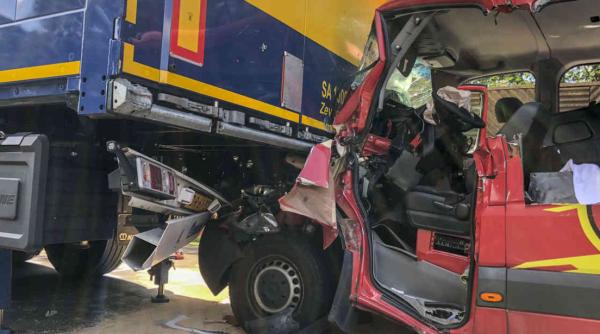 Germania. Un român a MURIT într-un accident GRAV. A intrat cu viteză în camionul din față