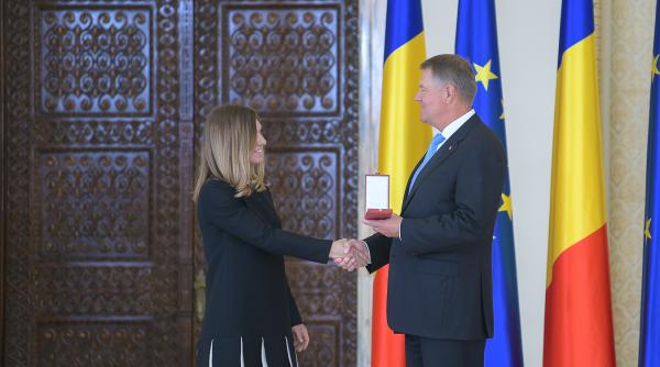 Ce a spus Simona Halep cu privire la un meci cu Klaus Iohannis: „De ce nu?”
