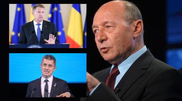 Băsescu: „Barna vrea să compenseze vizita lui Iohannis în SUA, dar nu poate avea pretenția să fie primit de Trump”