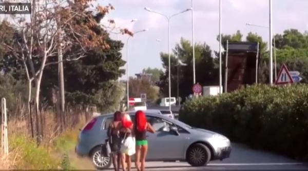 Italia. „Piețe de sex” cu ROMÂNCE în Bari. Pe urmele rețelei de trafic de carne vie și prostituție care ar fi coordonată de Dincă 