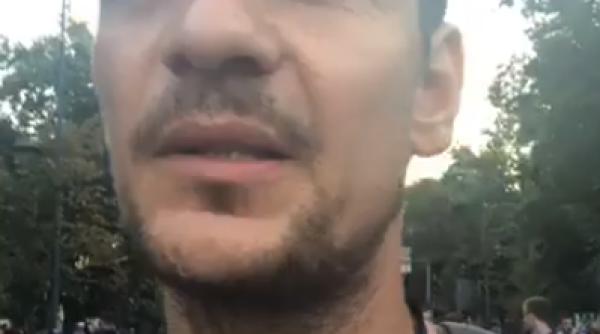 10 august. Tudor Chirilă, MESAJ din piață: "Suntem aici și vă vedem!" | VIDEO