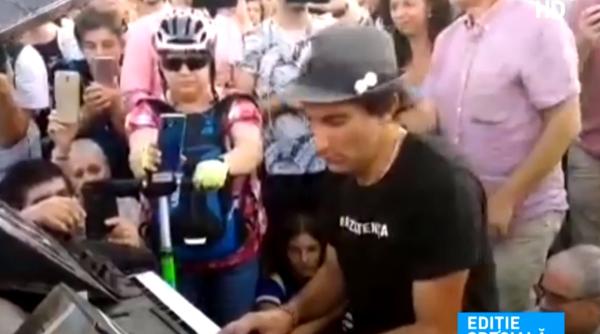 Pianistul Davide Martello, PREZENT la protestul din Piața Victoriei (VIDEO)