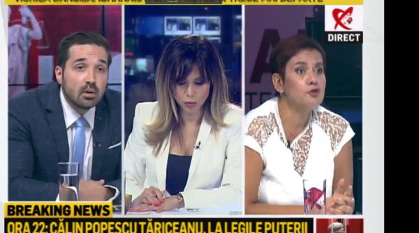 Scandal în DIRECT. Ioana Ene Dogioiu s-a ENERVAT pe Tudy Ionescu: Asta e culmea MAXIMĂ a TUPEULUI ! 