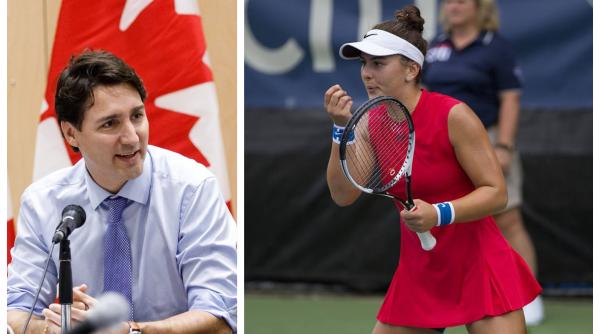 Bianca Andreescu, primită cu FAST. Premierul Trudeau le-a MULŢUMIT părinţilor săi că au ales Canada