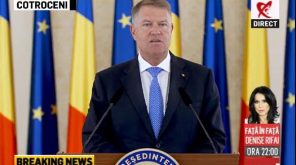 Klaus Iohannis către Viorica Dăncilă: „Doamna prim-ministru, vă mai spun o dată, POFTIȚI în fața Parlamentului DE ÎNDATĂ“