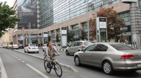 EXCLUSIV  Calea Victoriei, pe două roți