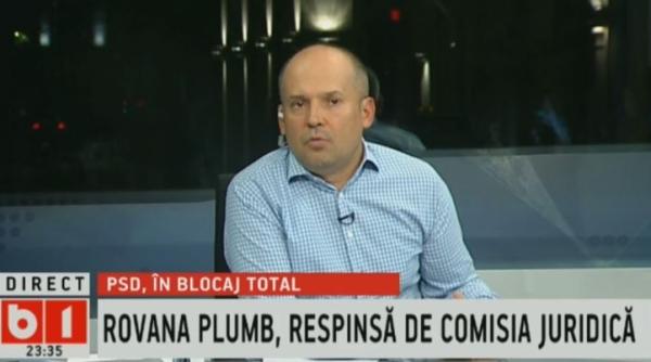 Jurnalistul Radu Banciu: „PLUMB este o RUȘINE politică. A fost INCAPABILĂ să scrie o declarație de avere corectă“
