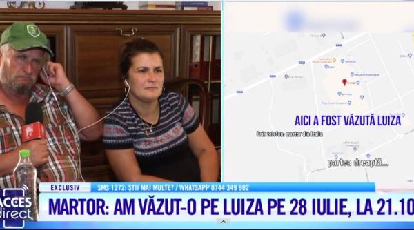 Martor din ITALIA dă peste cap ancheta de la Caracal: „LUIZA era pe strada unde se face PROSTITUȚIE. ACOLO, EA ERA!“ (VIDEO)