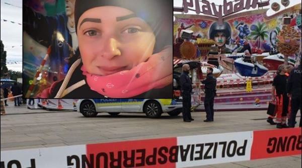 Germania. Autoritățile au făcut publică identitatea ROMÂNCEI, lovită MORTAL de un CARUSEL. Andrada s-a stins sub ochii iubitului 