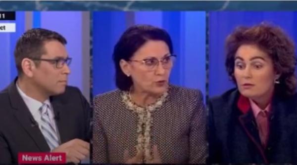 Ecaterina Andronescu, SCANDAL cu Scântei (PNL), în DIRECT: "Mă JIGNIŢI! - Sunteţi IPOCRITĂ!"
