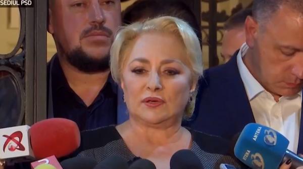 Viorica Dăncilă, ADUNARE GENERALĂ la Vila Lac, cu liderii PSD