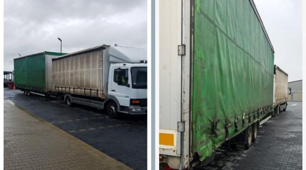 Cu un permis ROMÂNESC FALS, conducea un camion „pericol-public“ pe o autostradă din GERMANIA 