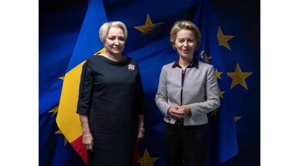 Ursula von der Leyen, DISCUȚII cu Iohannis și cu Guvernul demis Dăncilă