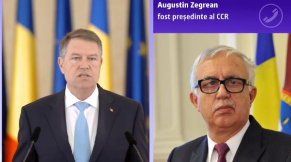 Augustin Zegrean, explicații despre DIZOLVAREA PARLAMENTULUI