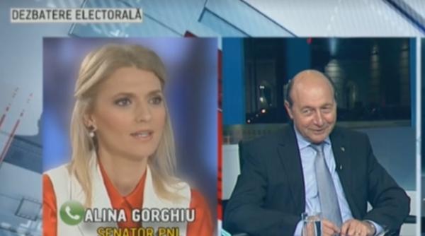 Alina Gorghiu îi MULȚUMEȘTE lui Traian Băsescu: „Eu cred că abordarea dumneavoastră este prea blândă”