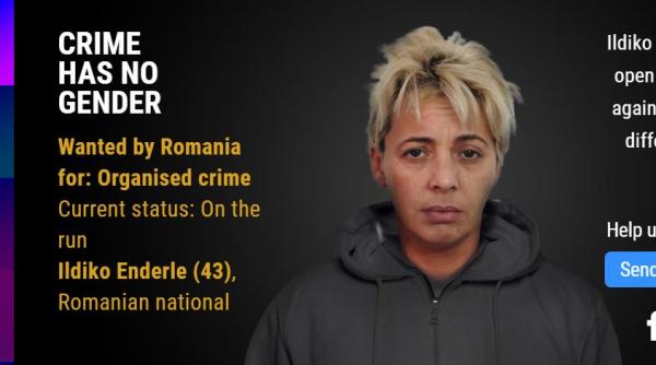 O ROMÂNCĂ, printre cei mai căutați 21 de infractori din TOATĂ EUROPA