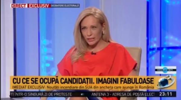 Jurnalistă Antena 3, reacţie -ŞOC, în DIRECT: "Mă dau cu CAPUL de masă!"