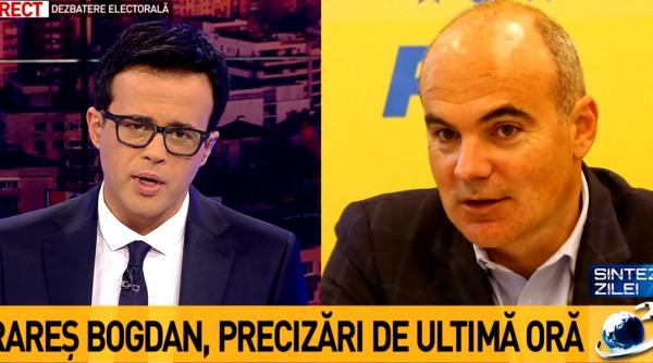 Rareș Bogdan, CONTRE cu Mihai Gâdea și Ciuvică, în DIRECT, la Antena 3: „Dacă mai erați jurnalist ce făceați cu un așa politician?”