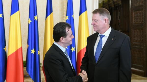 Klaus Iohannis, prezent la PRIMA şedinţă de guvern a Cabinetului Orban