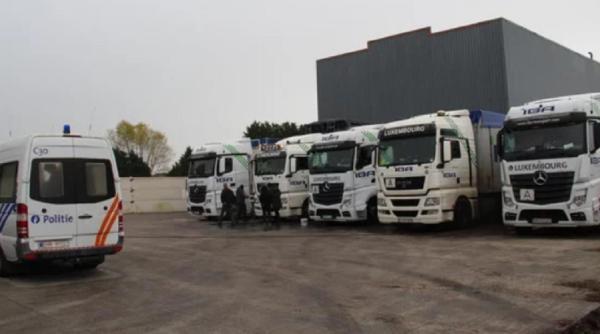 Belgia. Șase șoferi ROMÂNI de TIR, lăsați pe drumuri după ce CAMIOANELE au fost CONFISCATE
