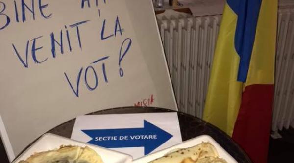 Vot Diaspora. Clătite pentru românii care au votat în Elveția