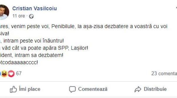 AMENINȚĂRI din PSD pentru Klaus Iohannis și Rareș Bogdan: „Venim peste voi, PENIBILULE! Bă, intram peste voi înăuntru!“