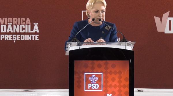 Dăncilă, CONTRE cu un jurnalist: "Vă asigur că pot să răspund și în engleză!"