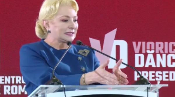 Viorica Dăncilă face noi declarații. Candidata PSD vrea REFERENDUM