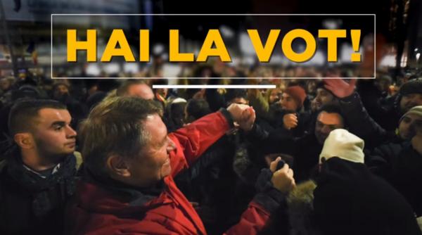 Klaus Iohannis, MESAJ pentru ROMÂNI: „Miza e clară: ori eu, ori PSD” (VIDEO)