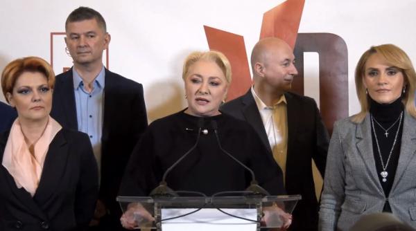Viorica Dăncilă, RĂSPUNS despre DEMISIA din fruntea PSD 