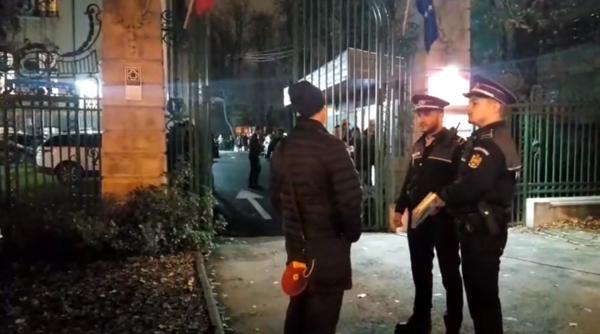 Marian Ceaușescu, la sediul PSD. Poliția INTERVINE (VIDEO)