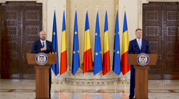 Iohannis, discuții IMPORTANTE cu președintele Consiliului European. "Ne-am înțeles bine la acest capitol"