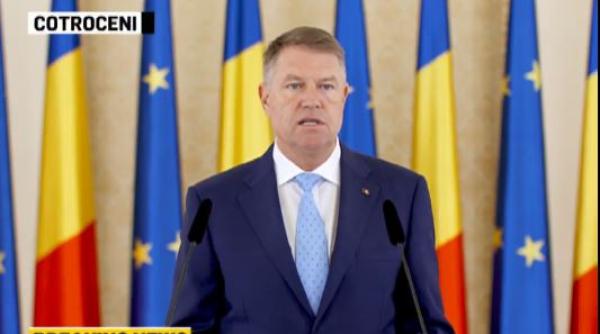 Klaus Iohannis după ședința CSAT: „Am abordat teme care păreau complicate cu fostul Guvern PSD eșuat“