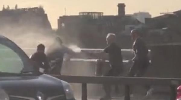 Autorul atacului de pe Podul Londrei, ANIHILAT cu un extinctor. Suspectul s-a LUPTAT cetățenii până la sosirea poliției (VIDEO)