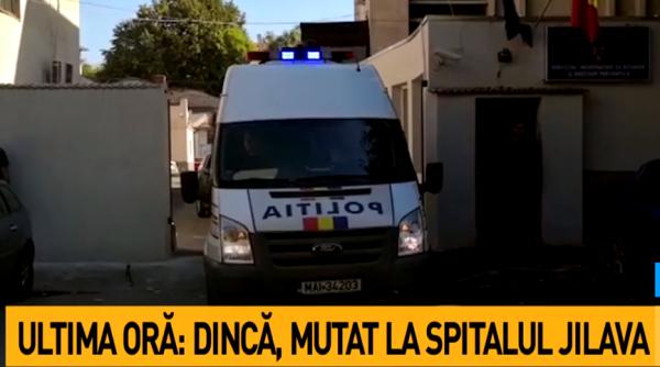Gheorghe Dincă a fost transportat de urgență la spitalul Jilava