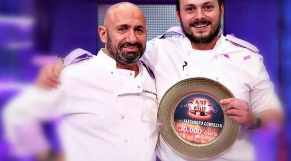 Alexandru Comerzan, câștigătorul Chefi la Cuțite: Școlit Italia, moldoveanul le-a „stins lumina“ celor mai iscusiți bucătari români