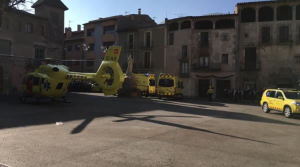 Explozie soldată cu 14 răniţi, în timpul unui festival din Spania