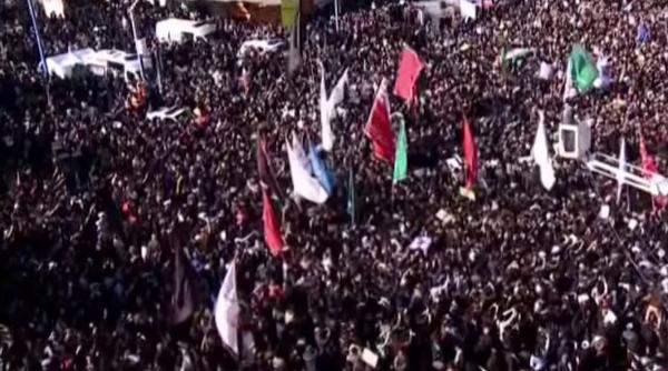 Funeralii Soleimani. Mărturia unui jurnalist român care a participat: „Simt această tensiune”