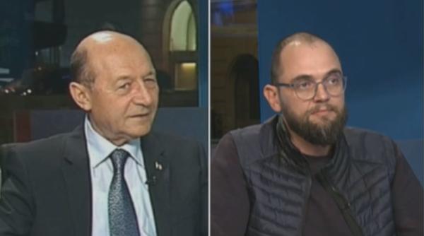 Traian Băsescu, contre cu Oreste, în direct: „Nu aveți nici măcar răbdare să ascultați, că puteți învăța ceva”