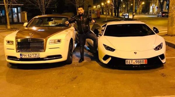 Un manelist cunoscut a încercat să mituiască un poliţist, după ce l-a prins fără asigurare la Rolls Royce-ul de 200.000 de euro