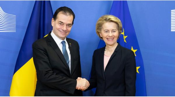 Von der Leyen, către Ludovic Orban: "Contez pe România. Aveţi o reputaţie excelentă"