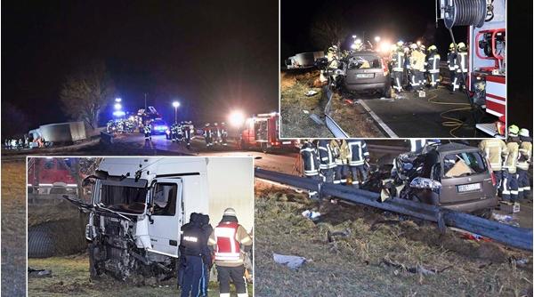 Germania. Șofer român de camion, implicat într-un accident mortal