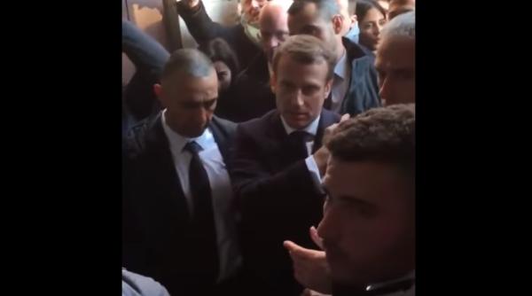 Macron, altercație cu poliţiştii la Ierusalim: „Ieşiţi afară!” (VIDEO)